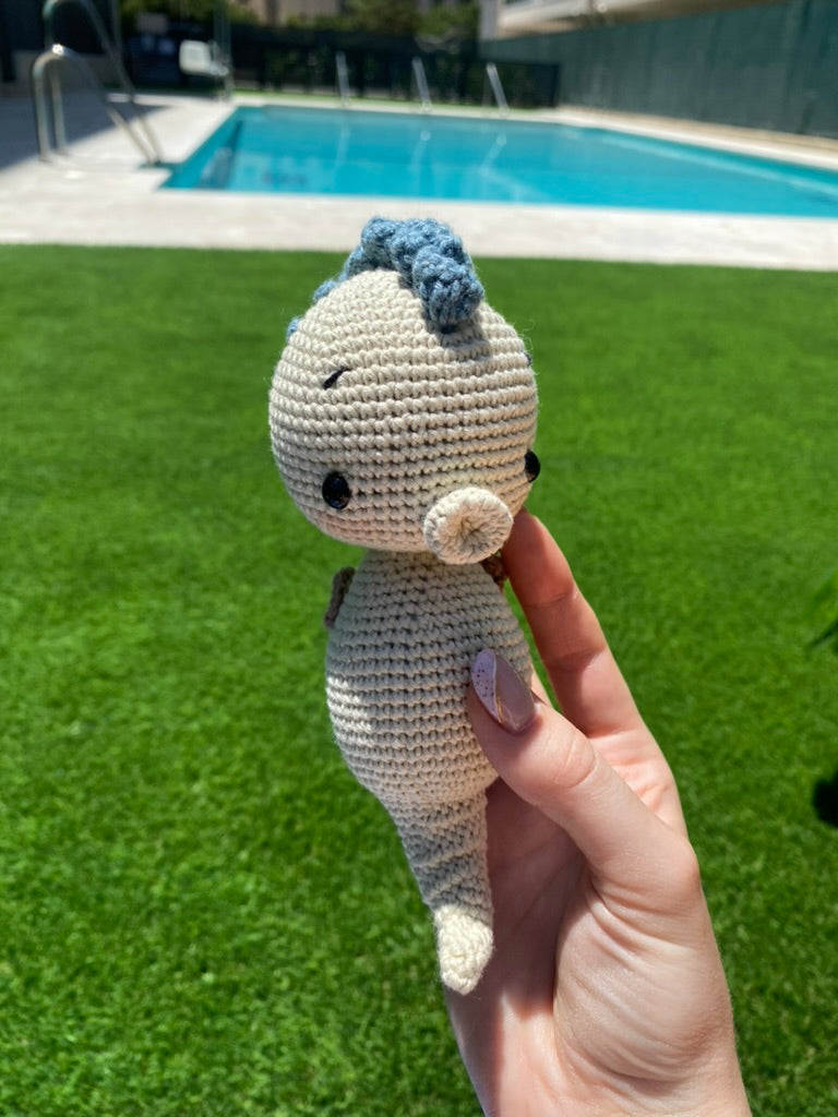 Tritín - Caballito de mar amigurumi